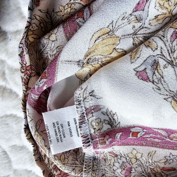 Show Me Your Mumu tank top floral button tie boho cottagecore - Picture 3 of 7